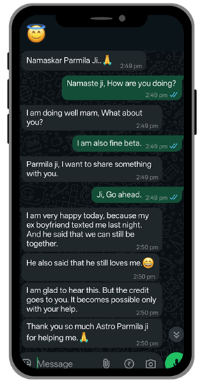 Whatsapp Testimonial